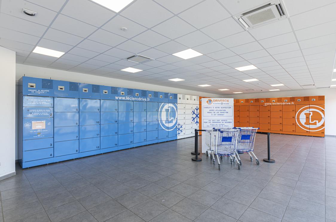 Réalisation #EPTABricks pour le Drive déporté du Leclerc de Guingamp