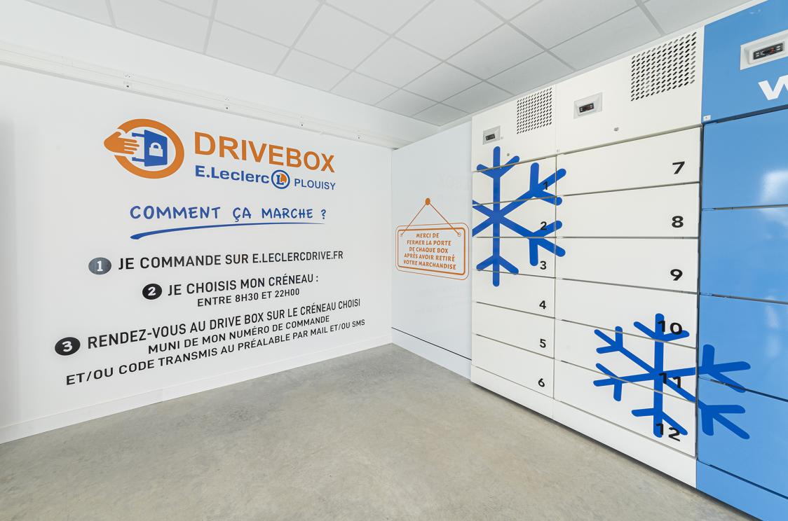 Réalisation #EPTABricks pour le Drive déporté du Leclerc de Guingamp