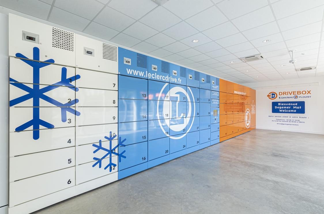 Réalisation #EPTABricks pour le Drive déporté du Leclerc de Guingamp