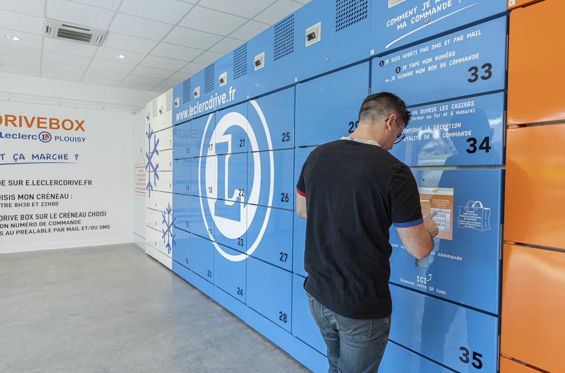 Réalisation #EPTABricks pour le Drive déporté du Leclerc de Guingamp