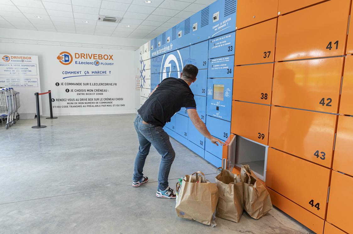 Réalisation #EPTABricks pour le Drive déporté du Leclerc de Guingamp