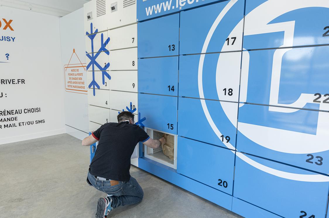 Réalisation #EPTABricks pour le Drive déporté du Leclerc de Guingamp